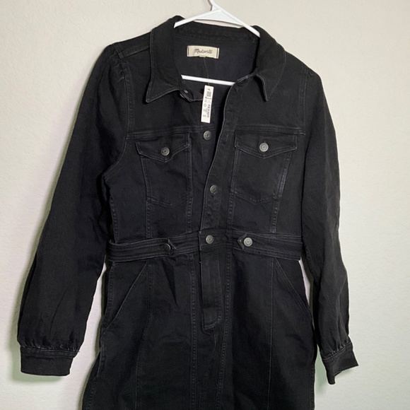 Madewell Denim Mini Dress NWT - Picture 4 of 6